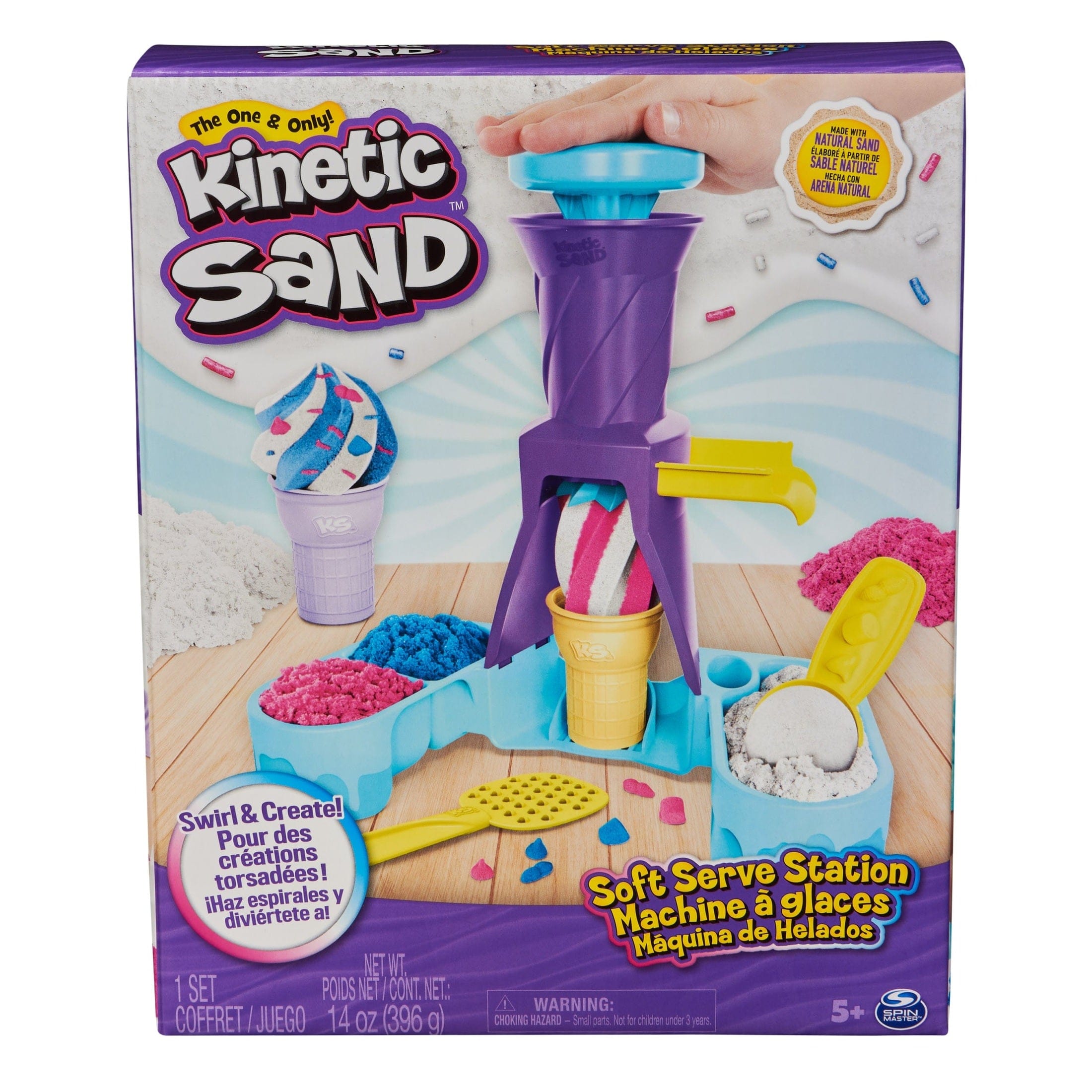 Kinetic Sand – Soft Serve Station Playset 778988501719