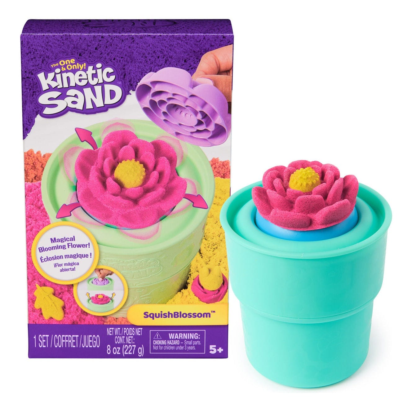 Kinetic Sand – Squishblossom Creative Craft Kit 681147043015