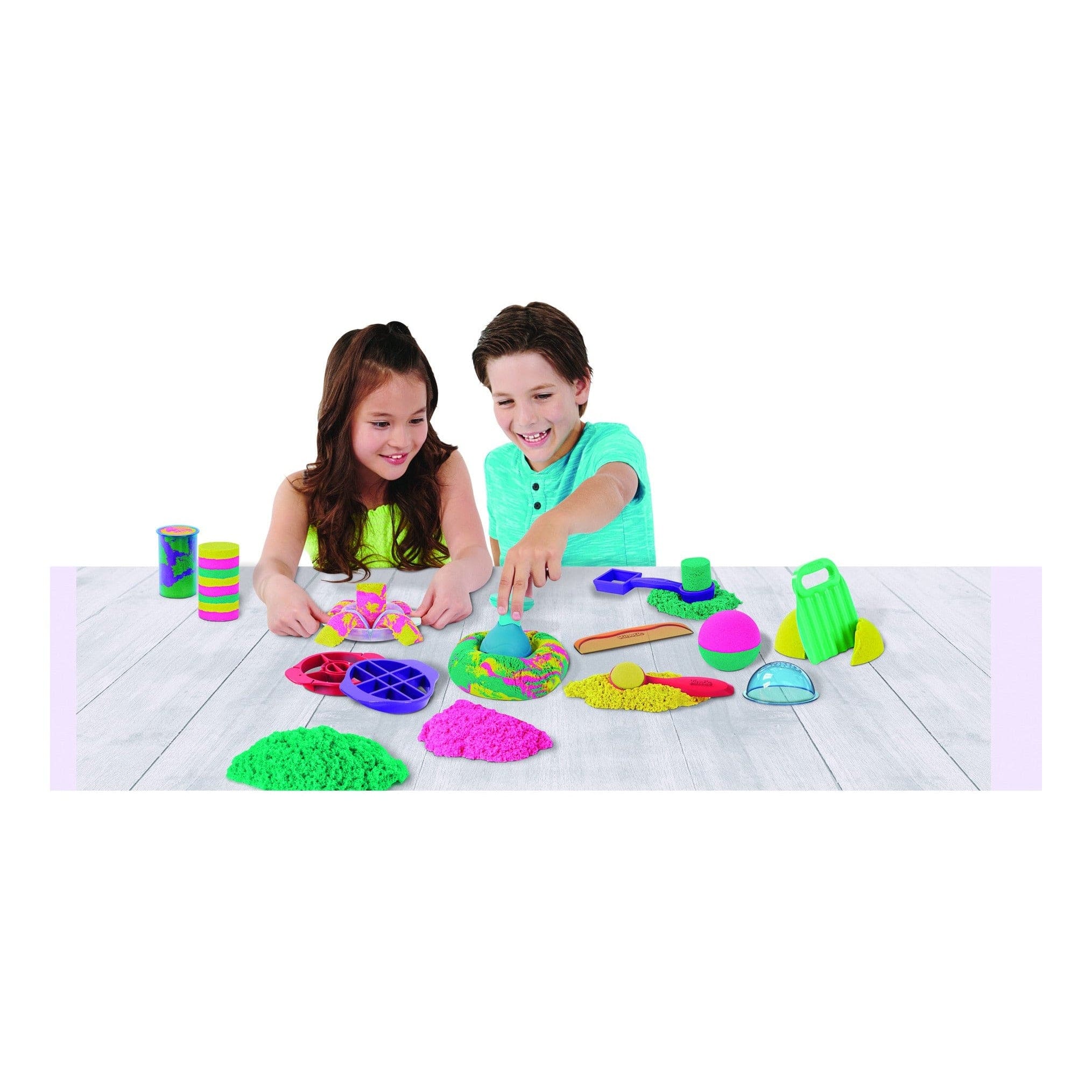 Kinetic Sand – Super Sandisfying Set Playset 778988250020
