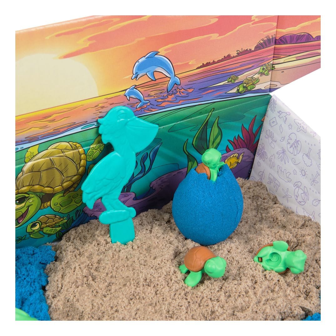 Kinetic Sand Turtle Beach Set 681147012790