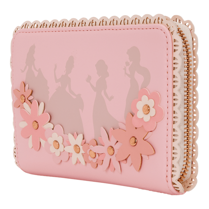 Loungefly - Dis.Princess S/Glass Zip Wallet 671803563551
