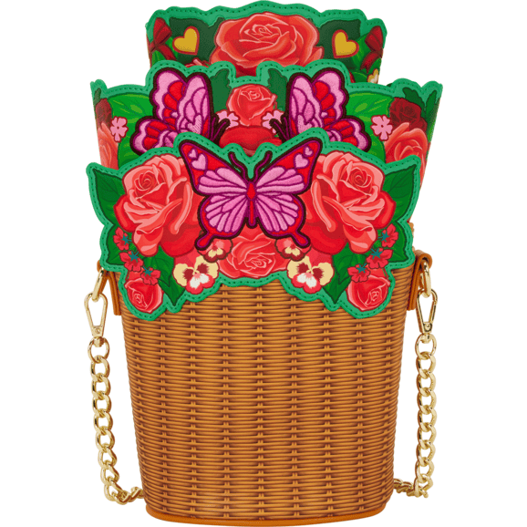 Loungefly - Figural Flower Basket Crossbody