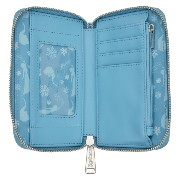Loungefly - Frozen Elsa Glt. Seq. Zip Wallet