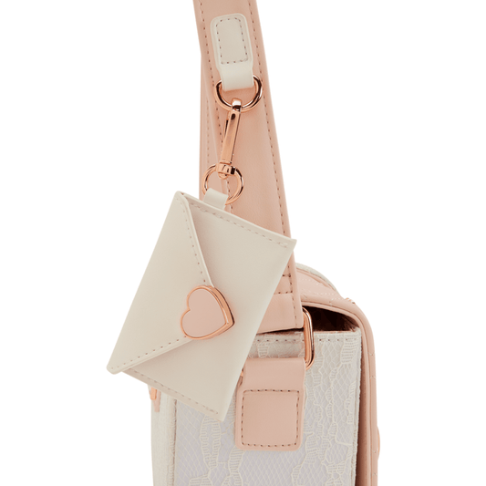 Loungefly - Heart Envelope Cross/Bag Charm