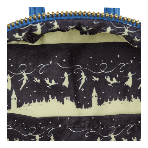 Loungefly - Peter Pan Glow Clock Mini Backpack