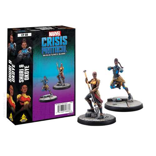 Marvel Crisis Protocol: Shuri and Okoye 841333108656