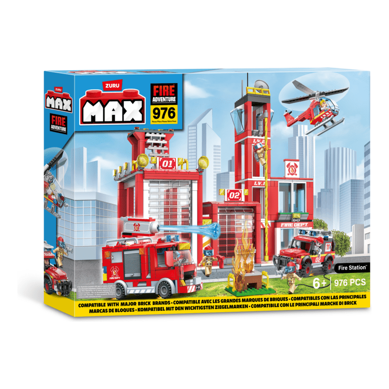 Max Max City S1 933 Brick Box Playset 193052063687