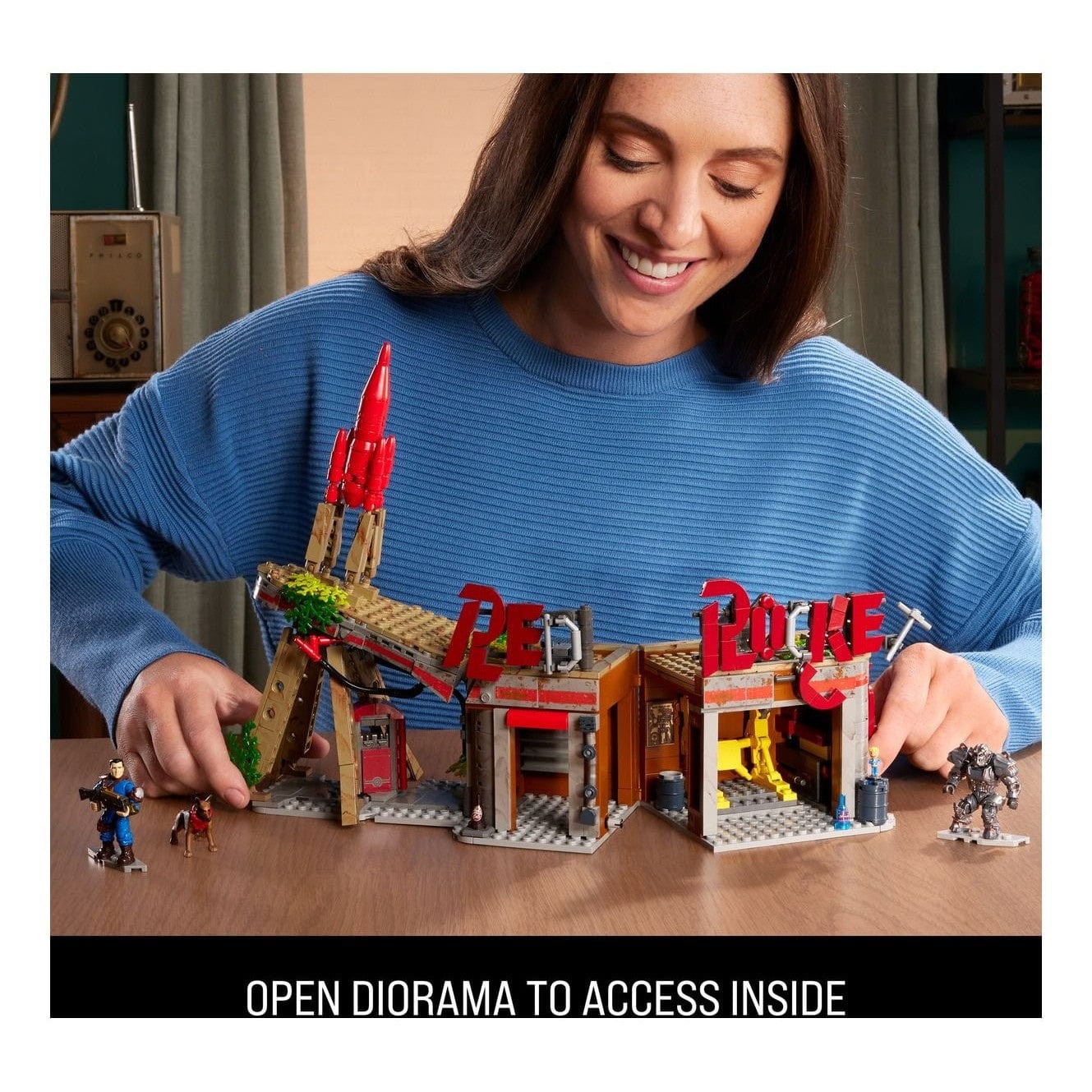 * Mega Bloks Fallout - Red Rocket Truck Stop 194735237449