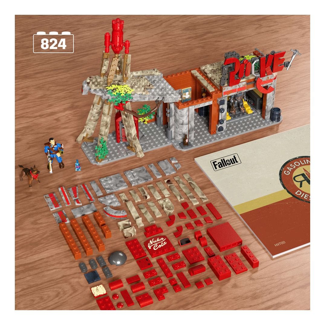 * Mega Bloks Fallout - Red Rocket Truck Stop 194735237449