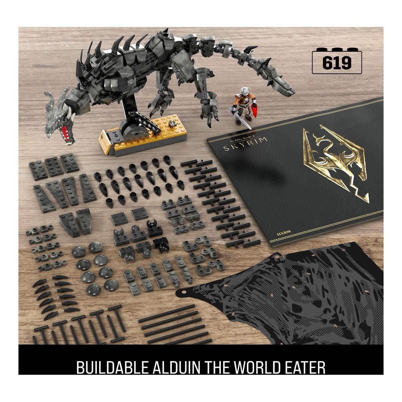 * Mega Bloks Skyrim - Alduin The World Eater 194735237432