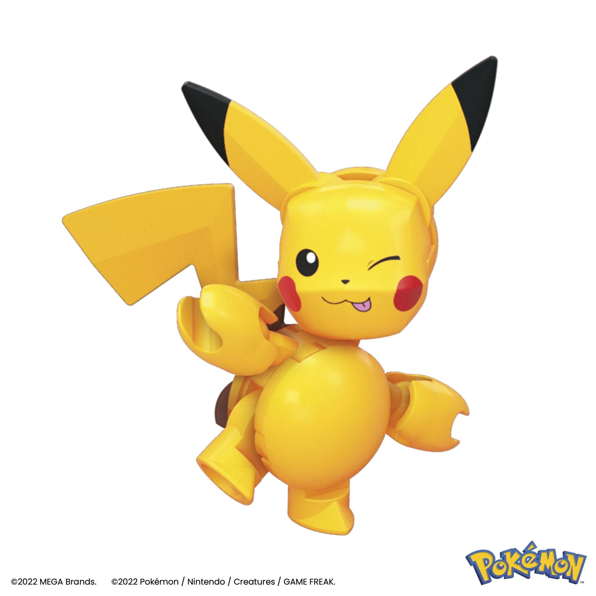 Mega Construx Pokemon Style Pikachu Evolution Set 194735107896