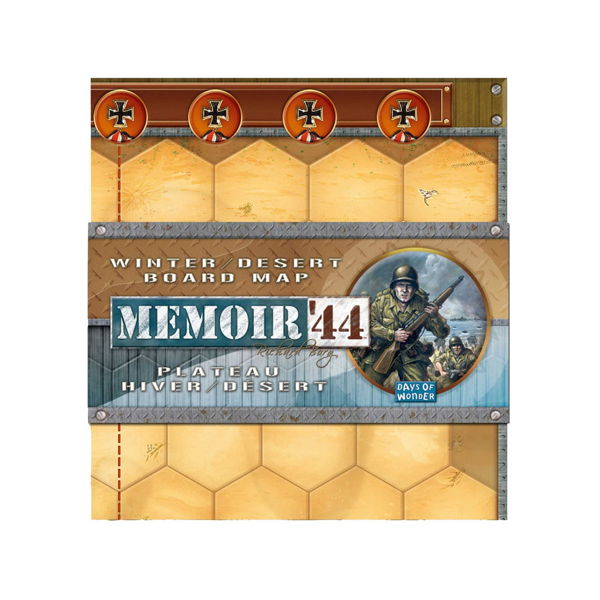 Memoir '44 Winter/Desert Board Map 824968818732