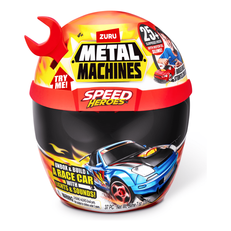 Metal Machines Speed Heroes S1 Helmet Playset 193052063588