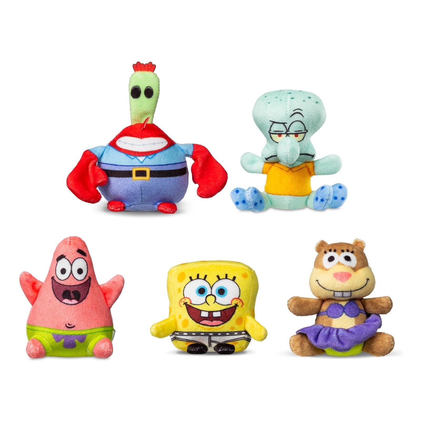 Micro Teenies Sponge Bob Collector 5 Pack