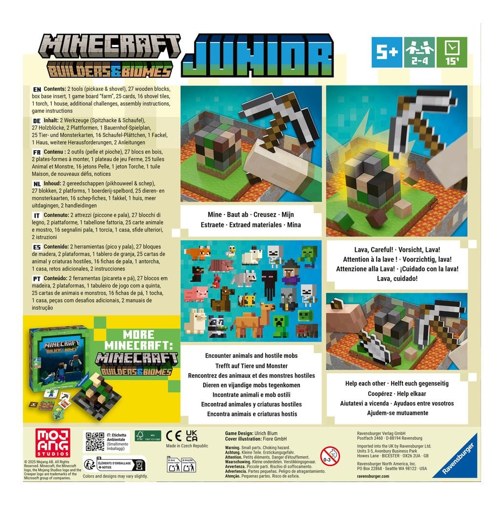 * Minecraft Builder & Biomes Junior