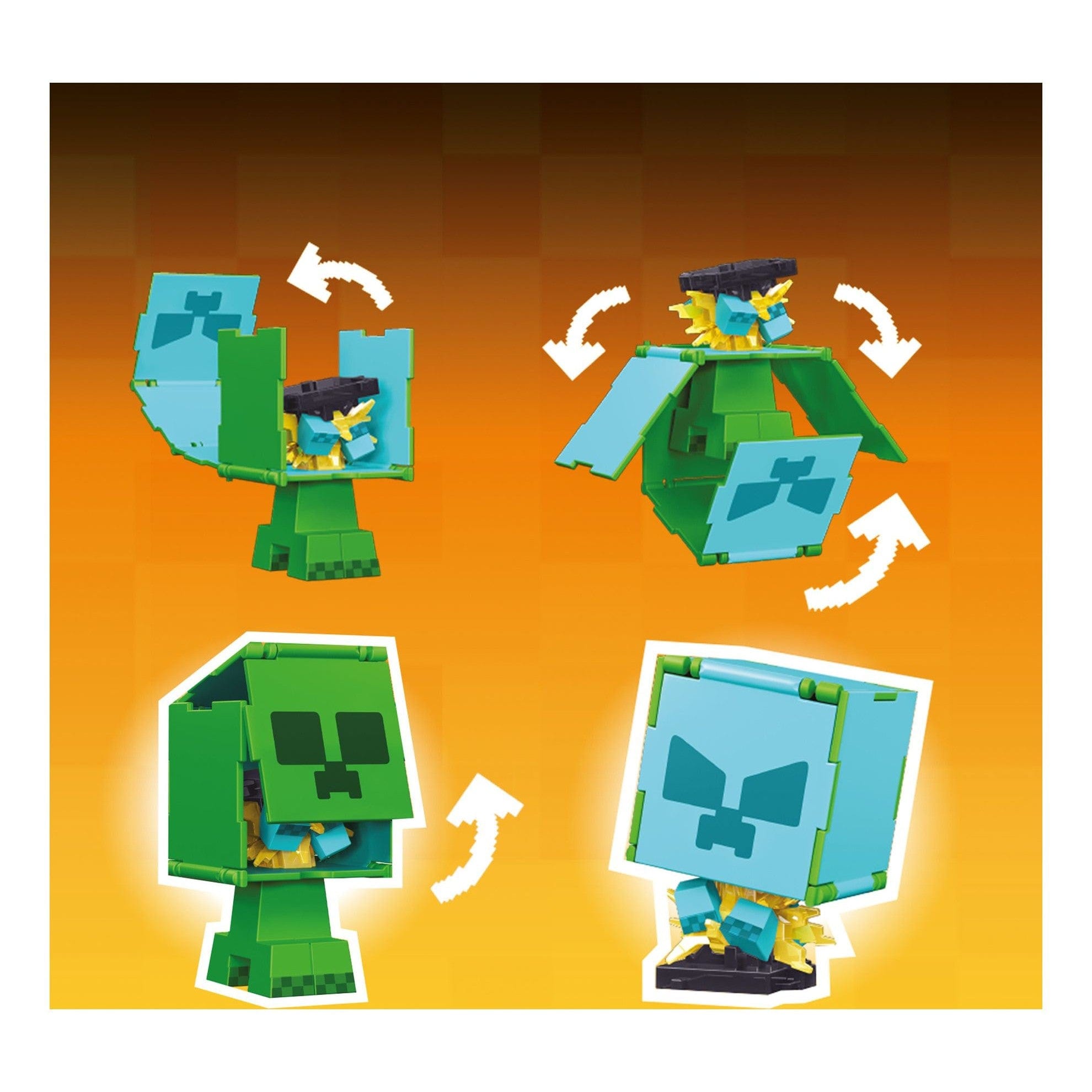 Minecraft Flippin Figures Asst 0194735193295