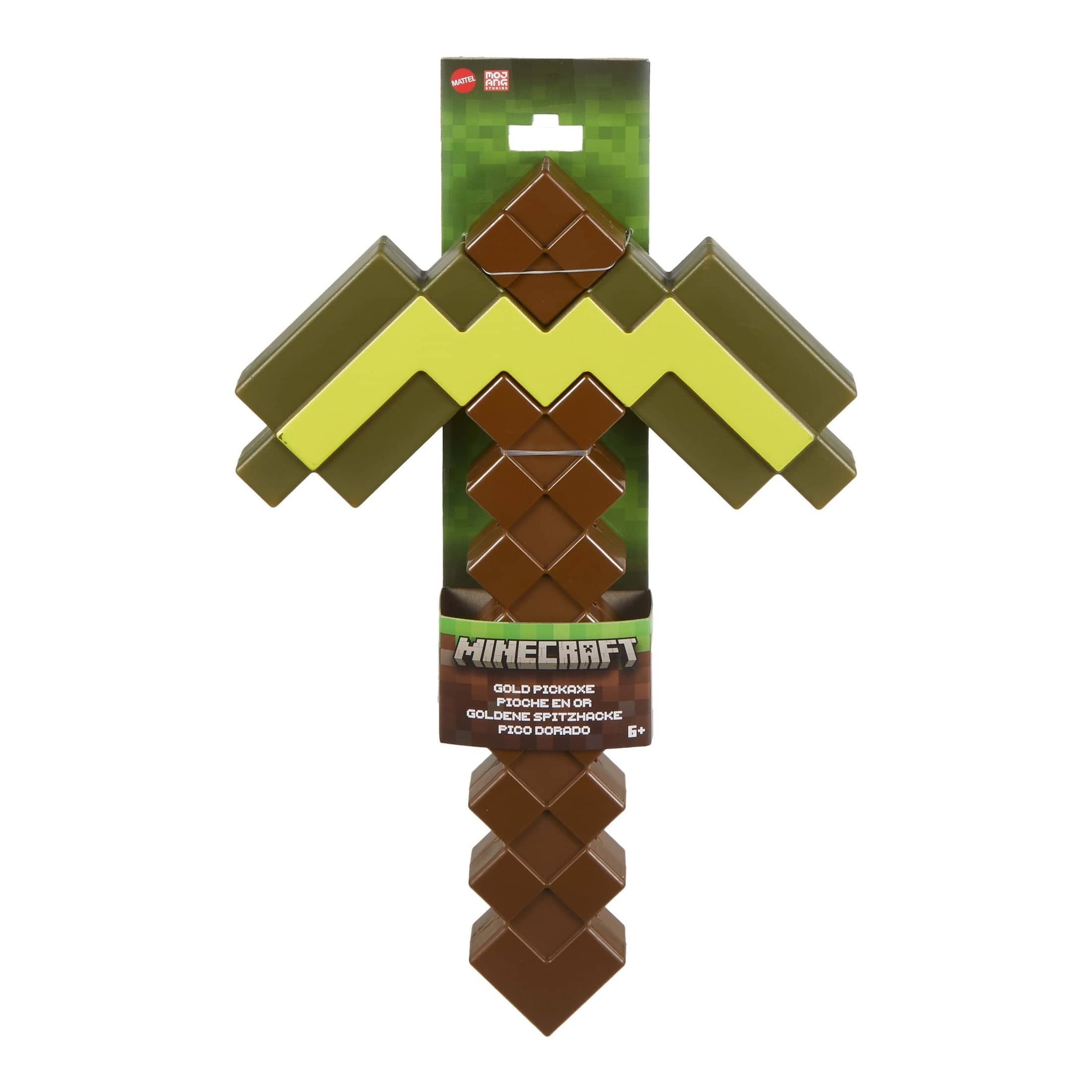 * Minecraft Gold Pickaxe 194735276424