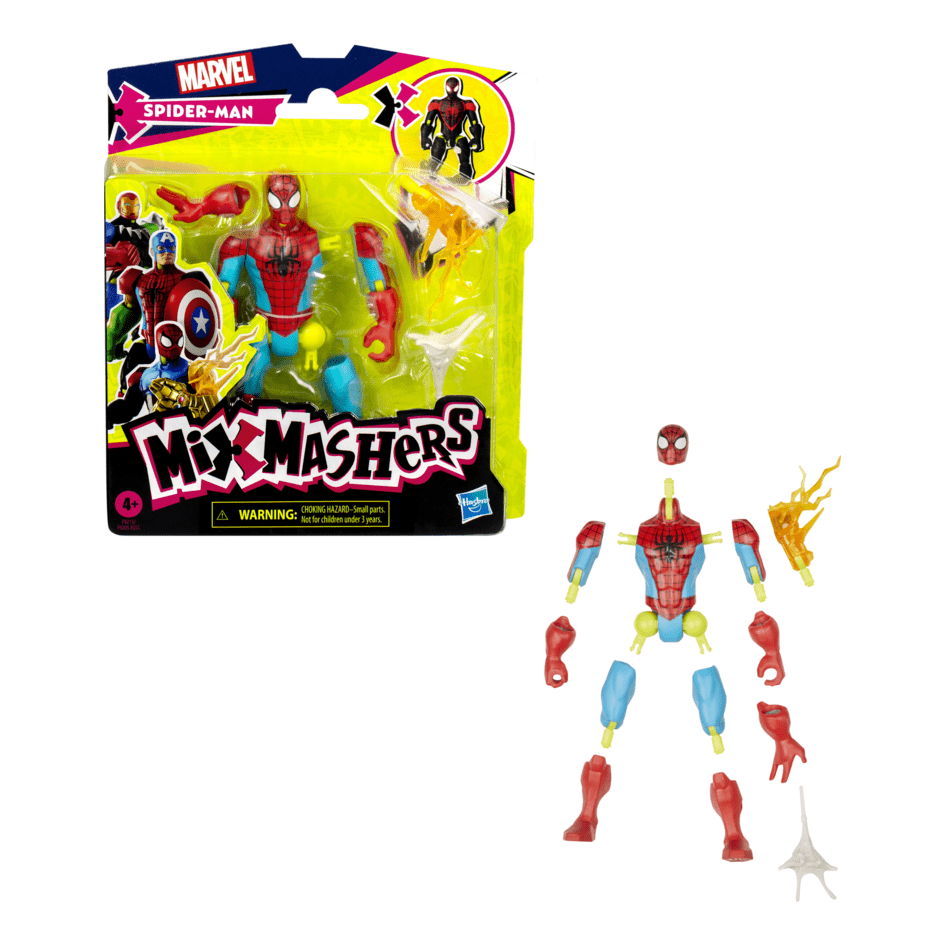 * Mix Mashers Spiderman Basic Figure Asst 5010996248923