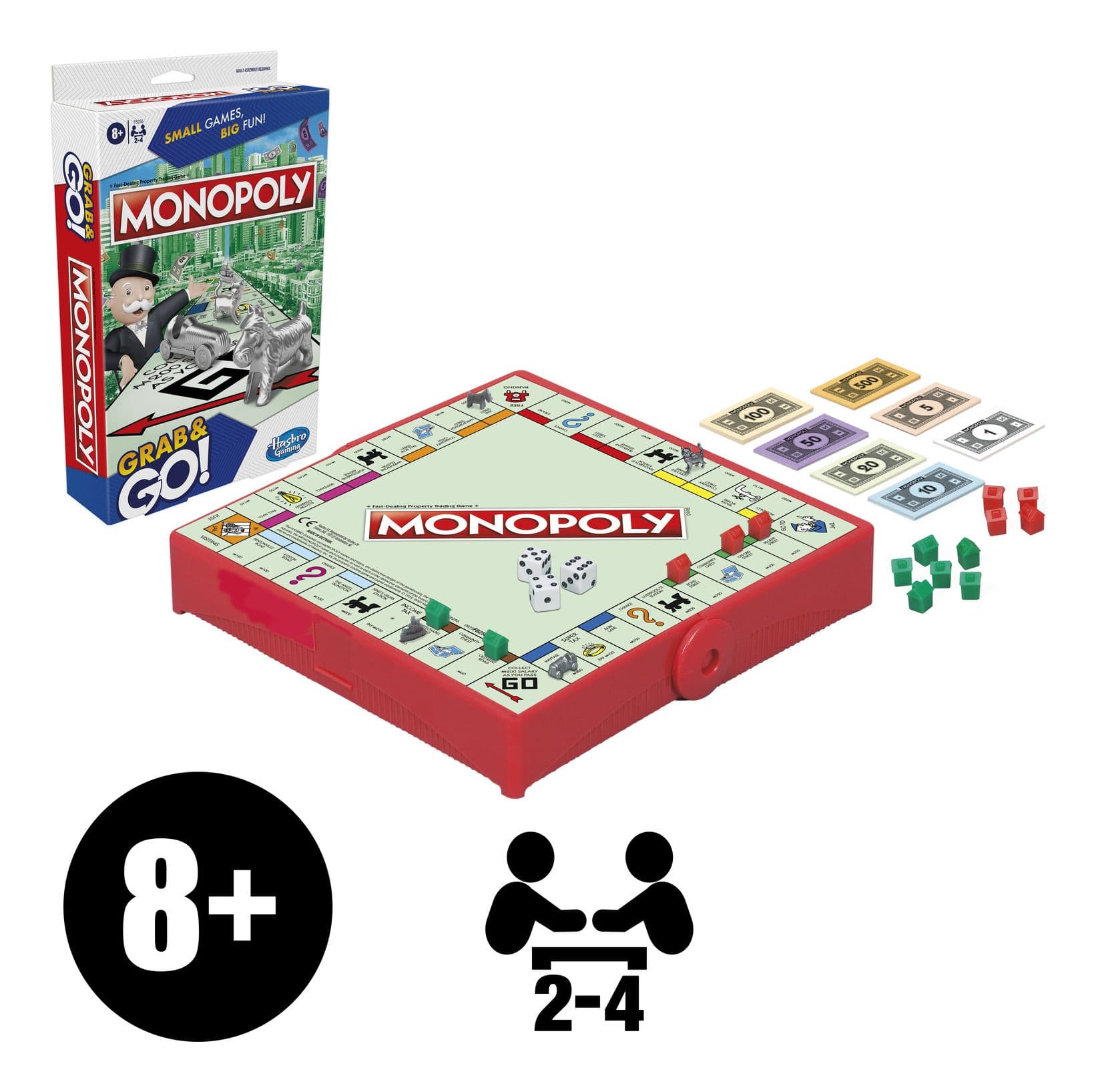 Monopoly Grab and Go 5010996164285