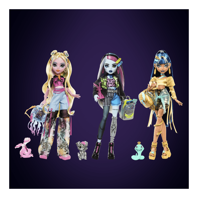 * Monster High Jinafire Long Doll 194735256310