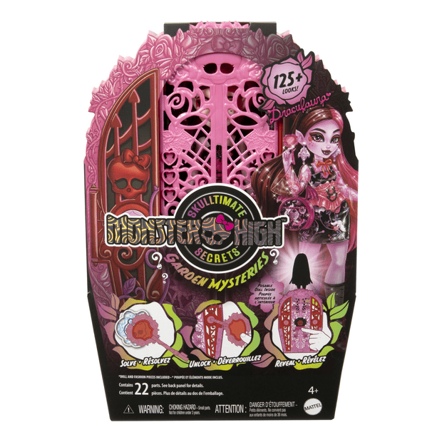 * Monster High Skulltimate Secrets - Draculaura 194735255443