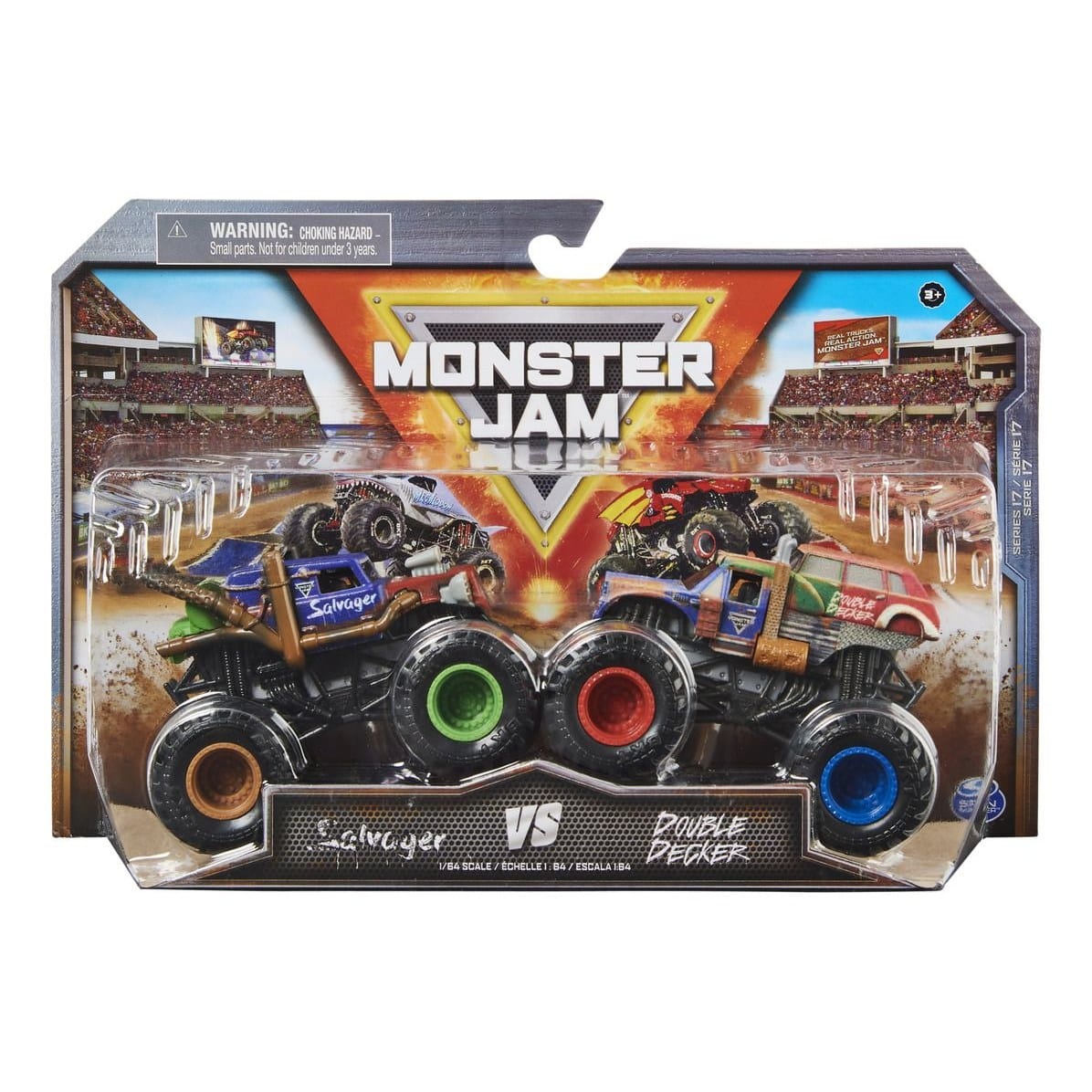 Monster Jam 1:64 Die-Cast Trucks 2 Pack 778988380826
