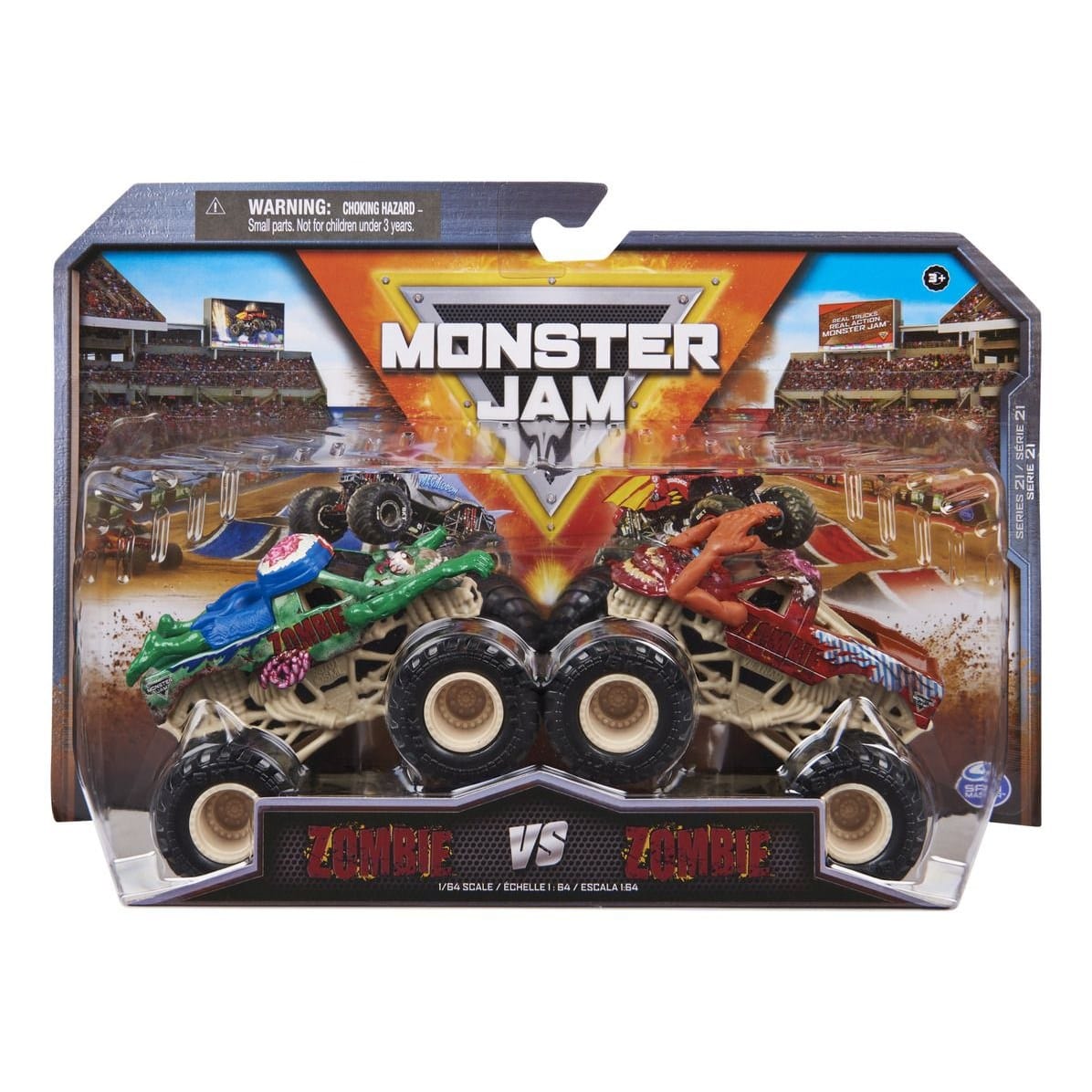 Monster Jam 1:64 Die-Cast Trucks 2 Pack 778988380826