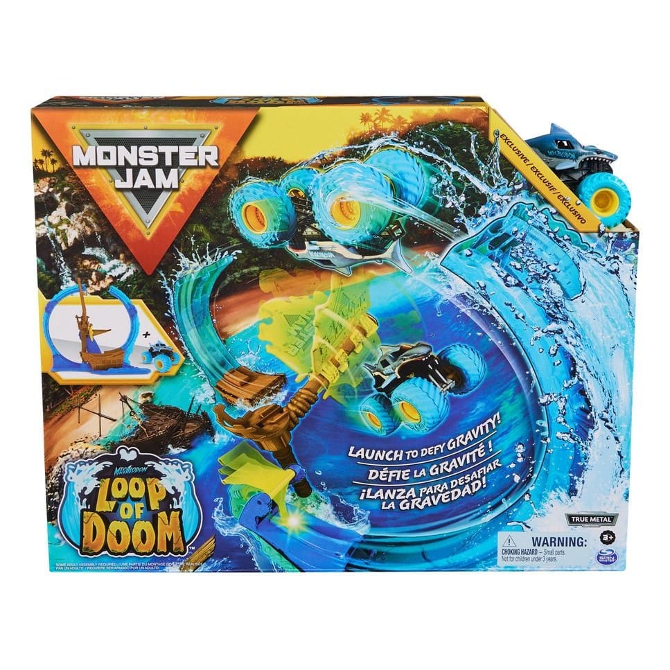 Monster Jam 1:64 Stunt Playset 681147016484