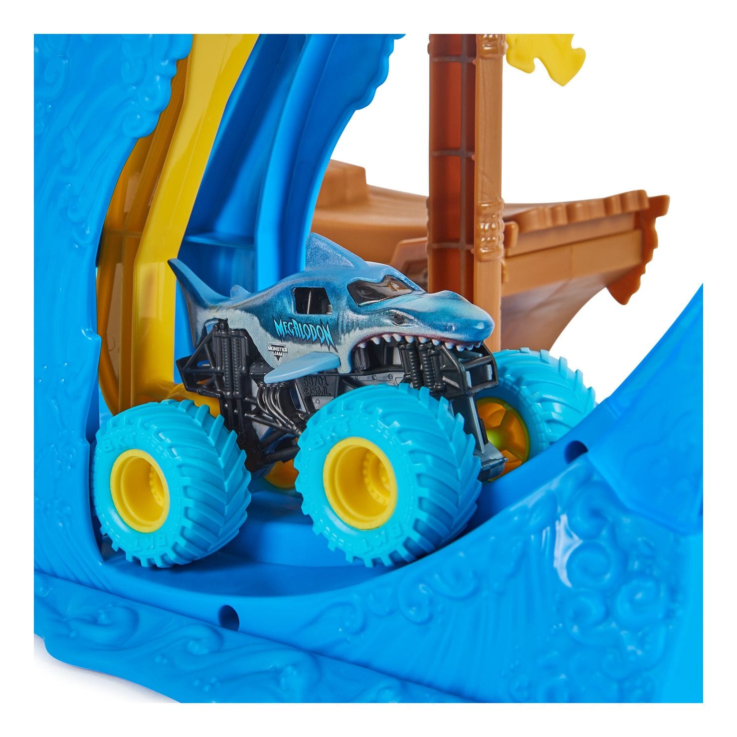 Monster Jam 1:64 Stunt Playset 681147016484
