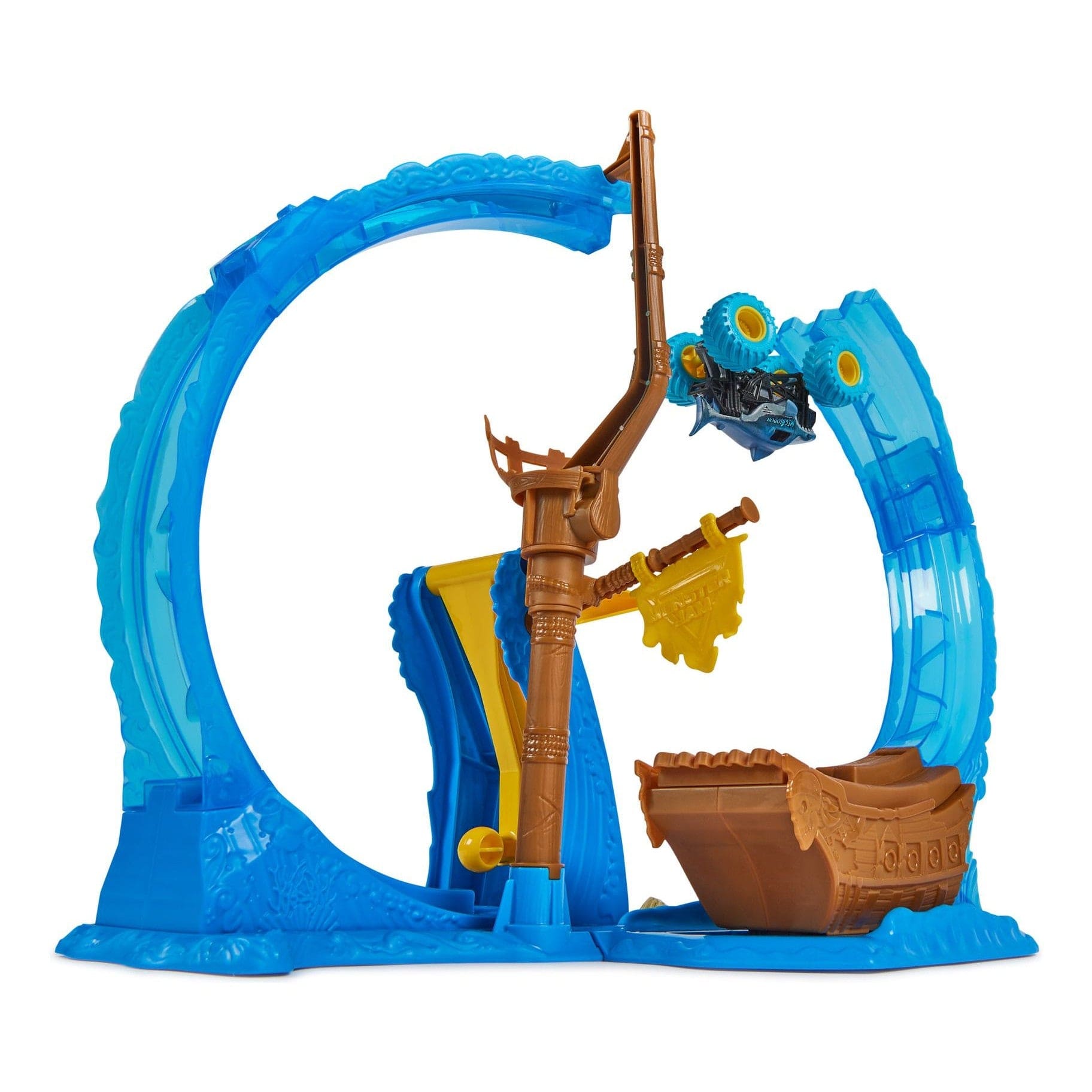 Monster Jam 1:64 Stunt Playset 681147016484
