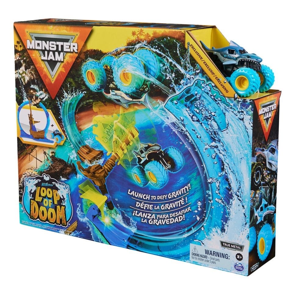 Monster Jam 1:64 Stunt Playset 681147016484