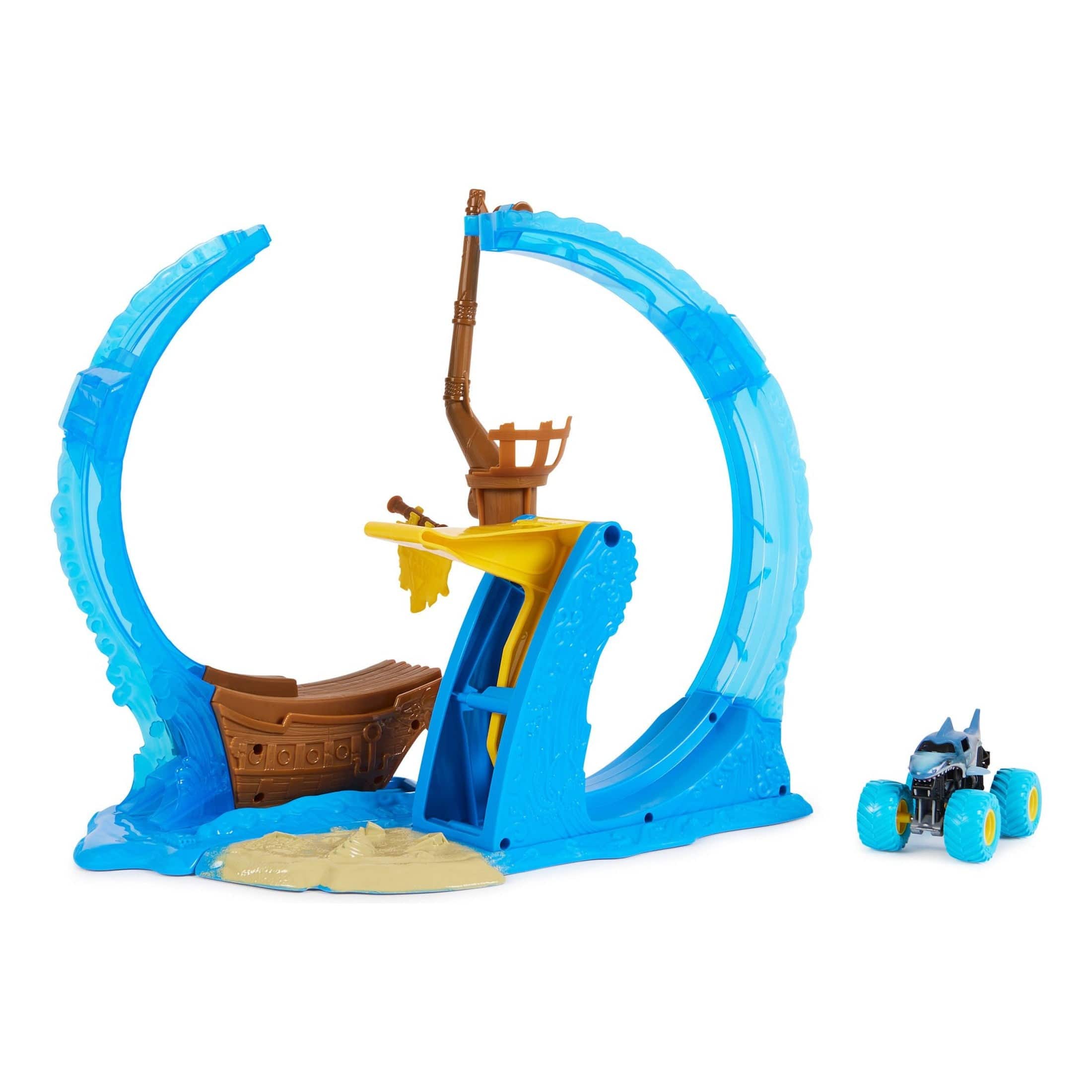 Monster Jam 1:64 Stunt Playset 681147016484