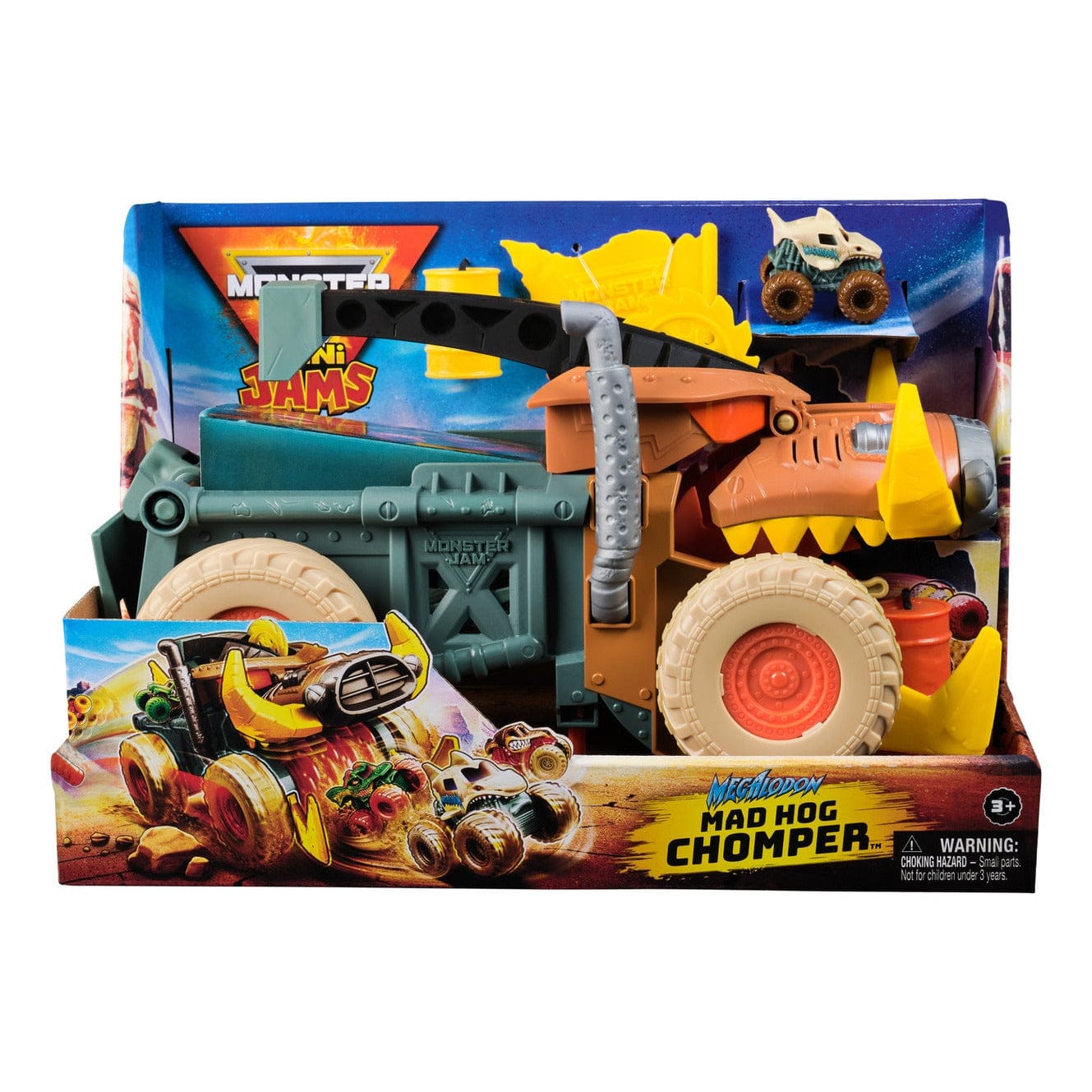 Monster Jam – Warthog Mini Playset 681147046665