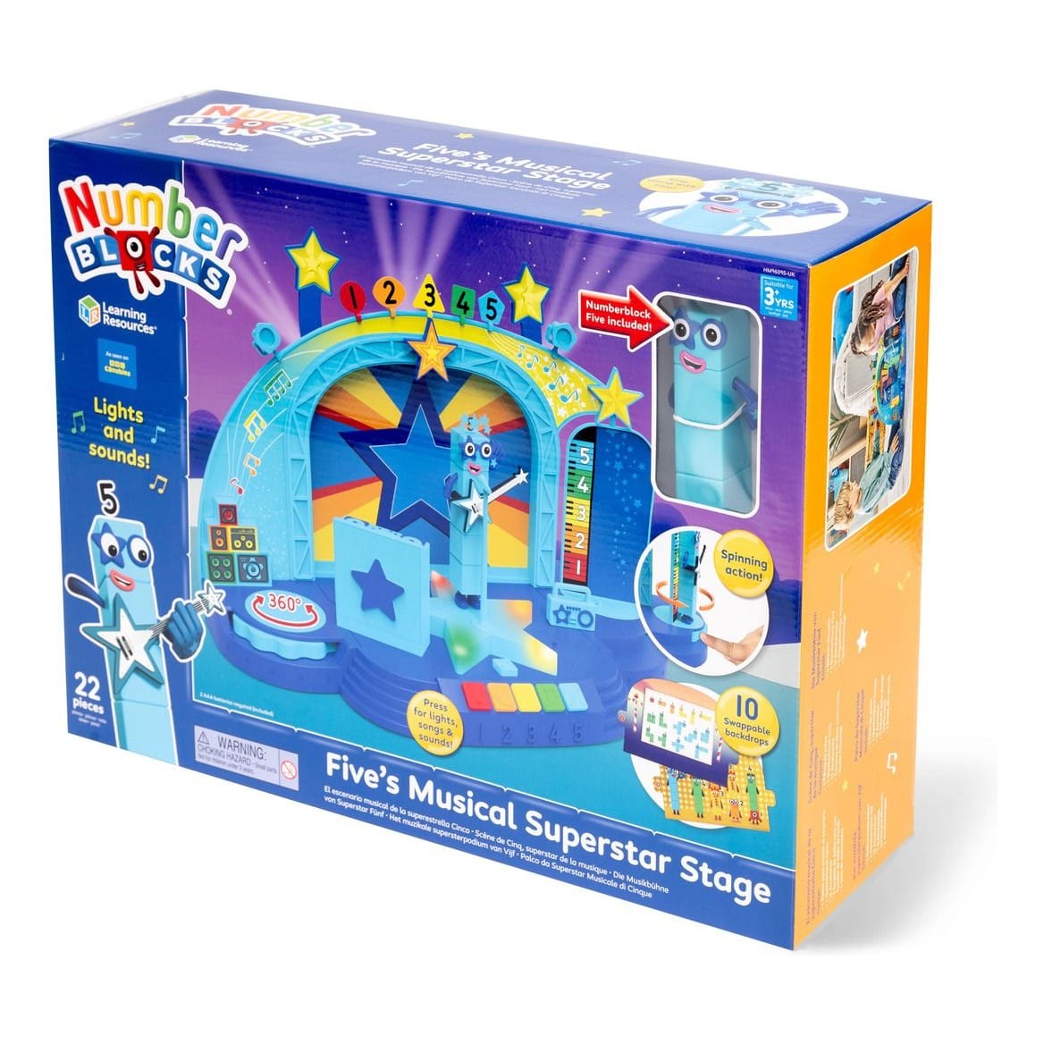Numberblocks Five's Musical Superstar Stage 5055506413118