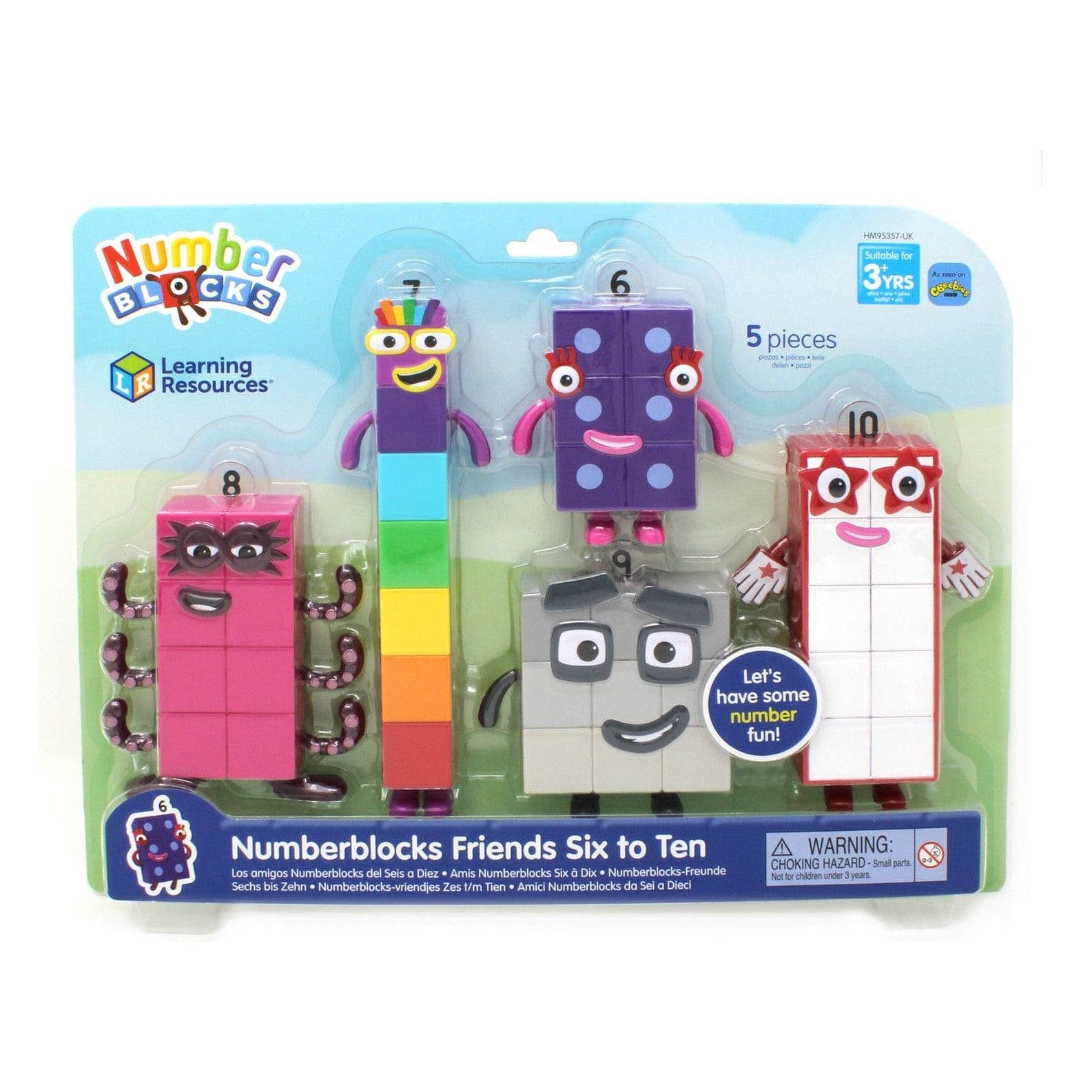 Numberblocks Friends Six to Ten 5055506411459