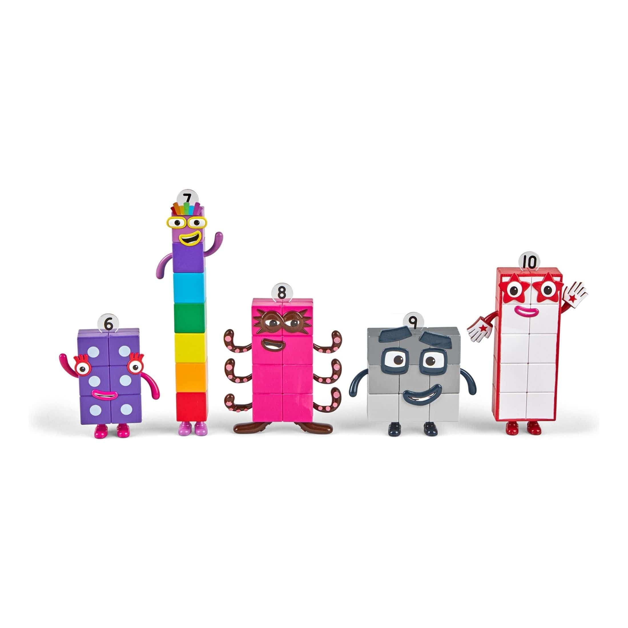 Numberblocks Friends Six to Ten 5055506411459