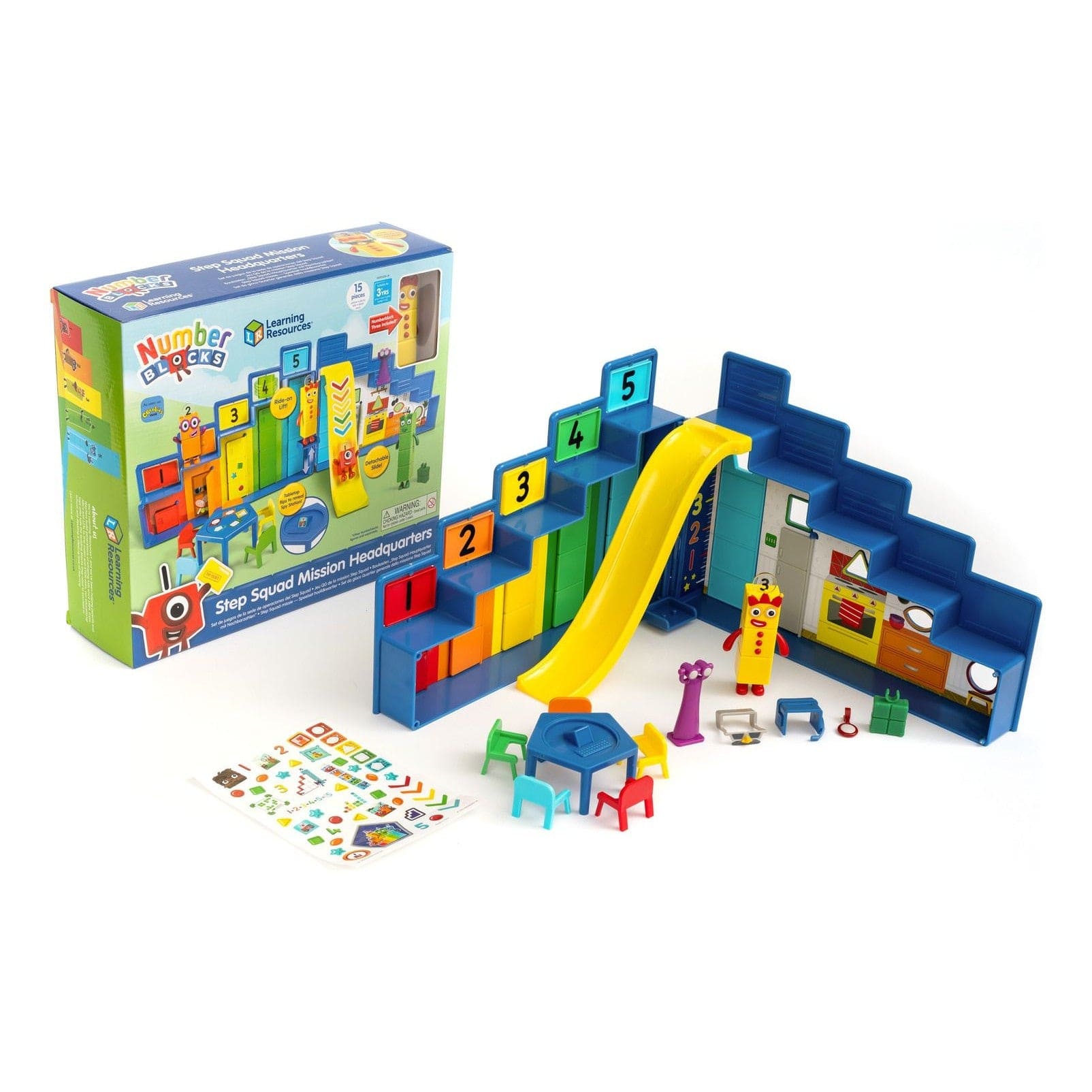 Numberblocks Step Squad Mission Headquarters 5055506411466
