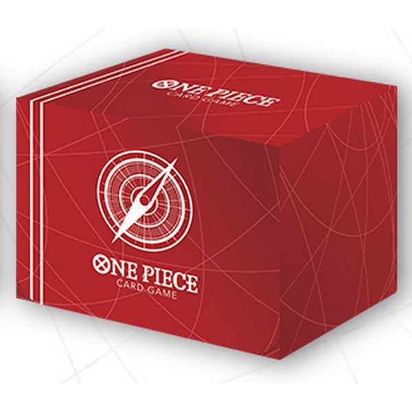 One Piece Card Game: Clear Card Case - Standard Red 811039039950