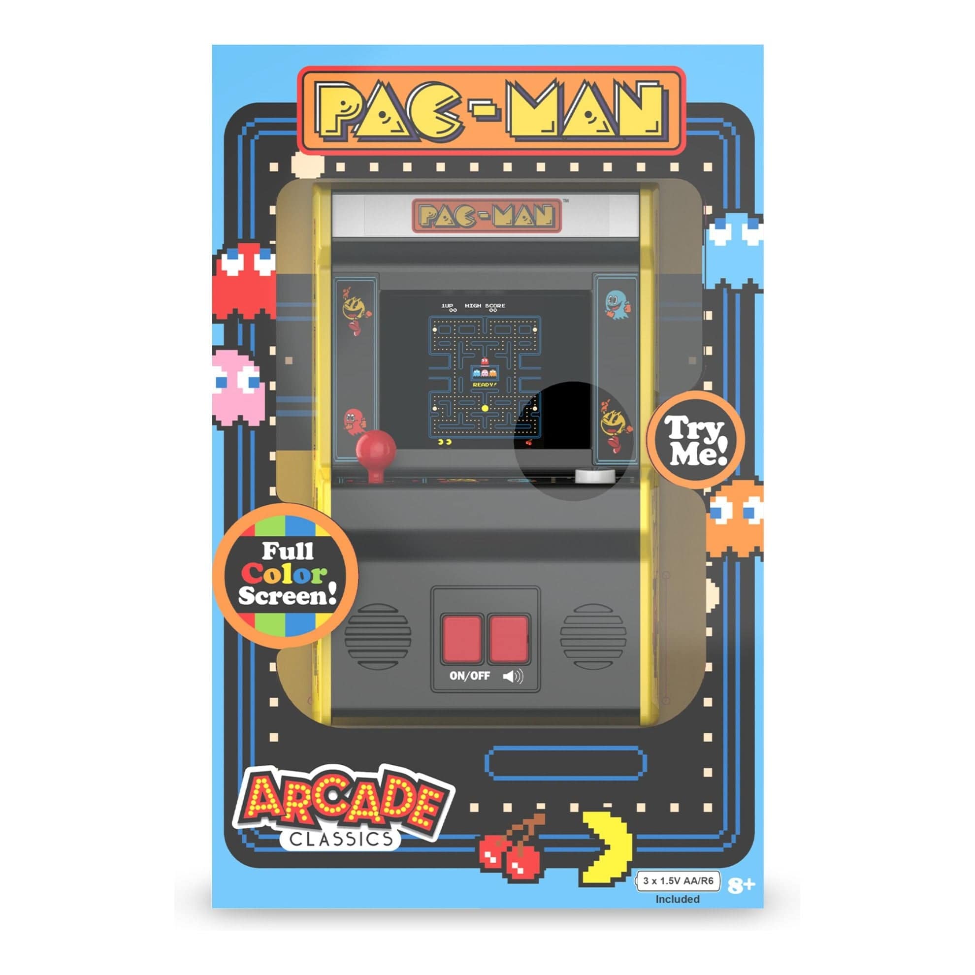 Pac-Man Mini Arcade Game (TFT Screen) 885561095302