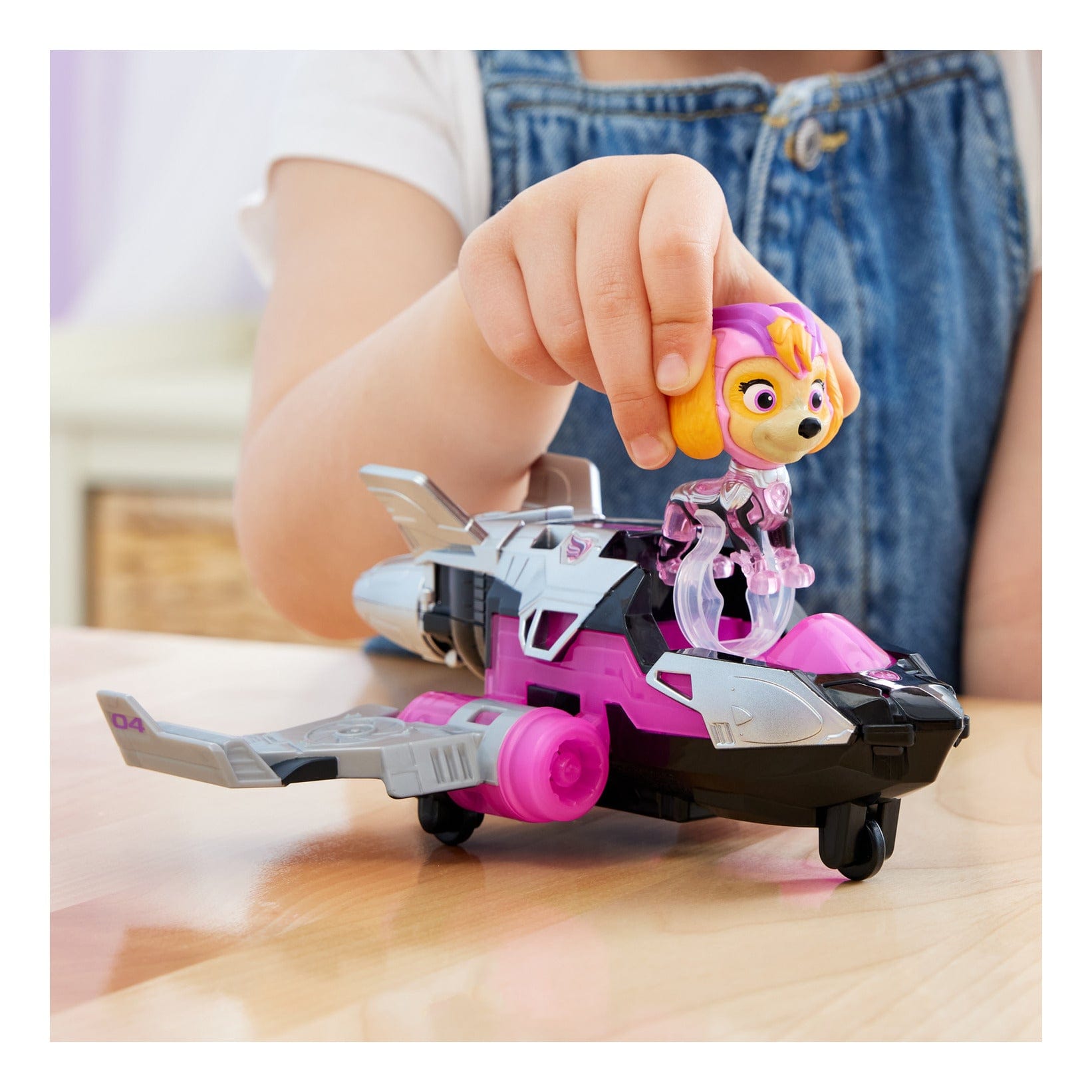 Paw Patrol Mighty Movie Themed Vehicles Skye Playset 778988486450