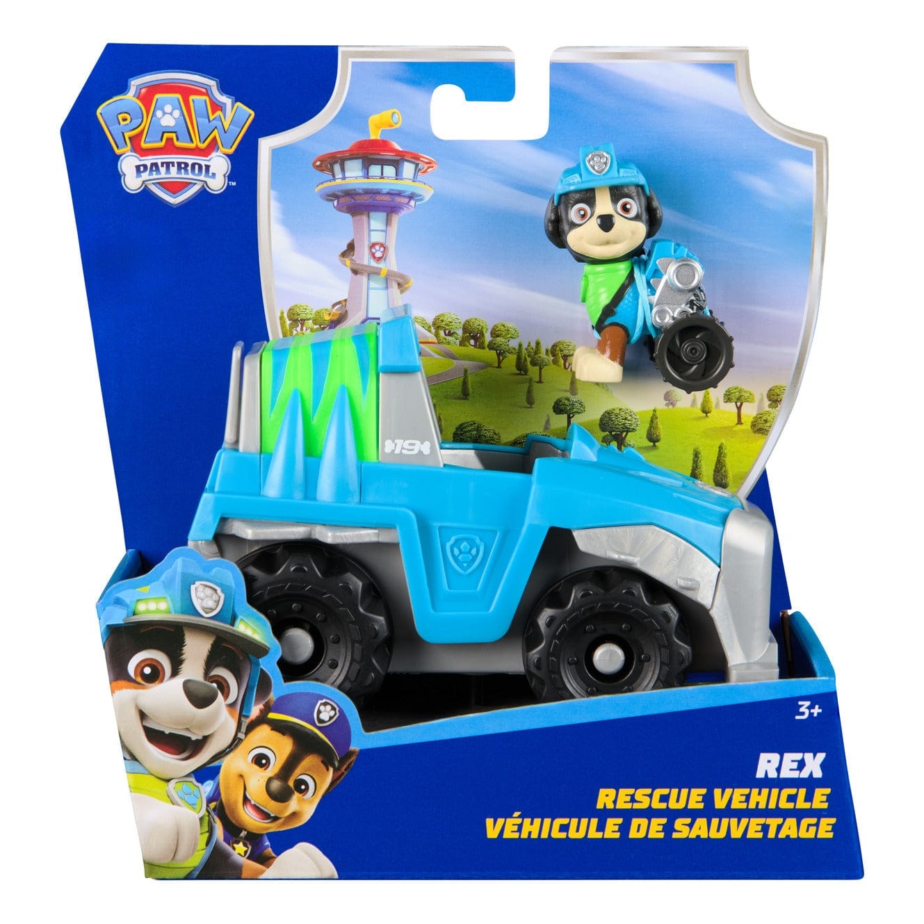 Paw Patrol – Rex Basic Vehicle Toy for Kids 681147037557