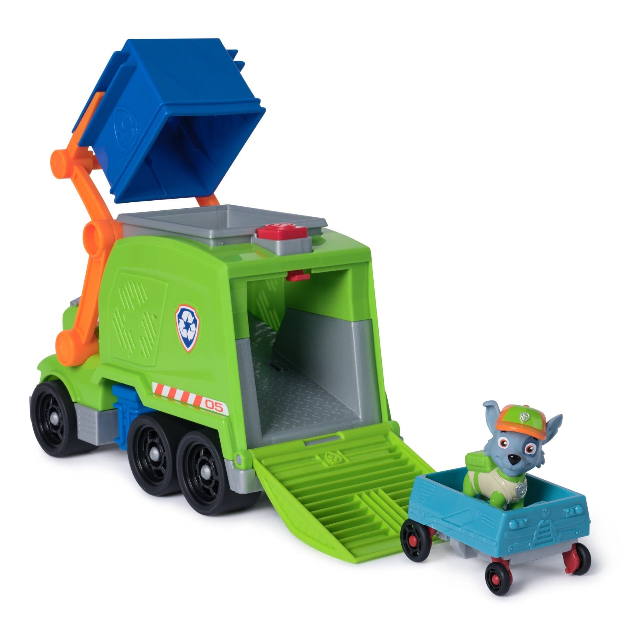 PAW Patrol Rocky Deluxe Sustainable Vehicle Playset 681147038226