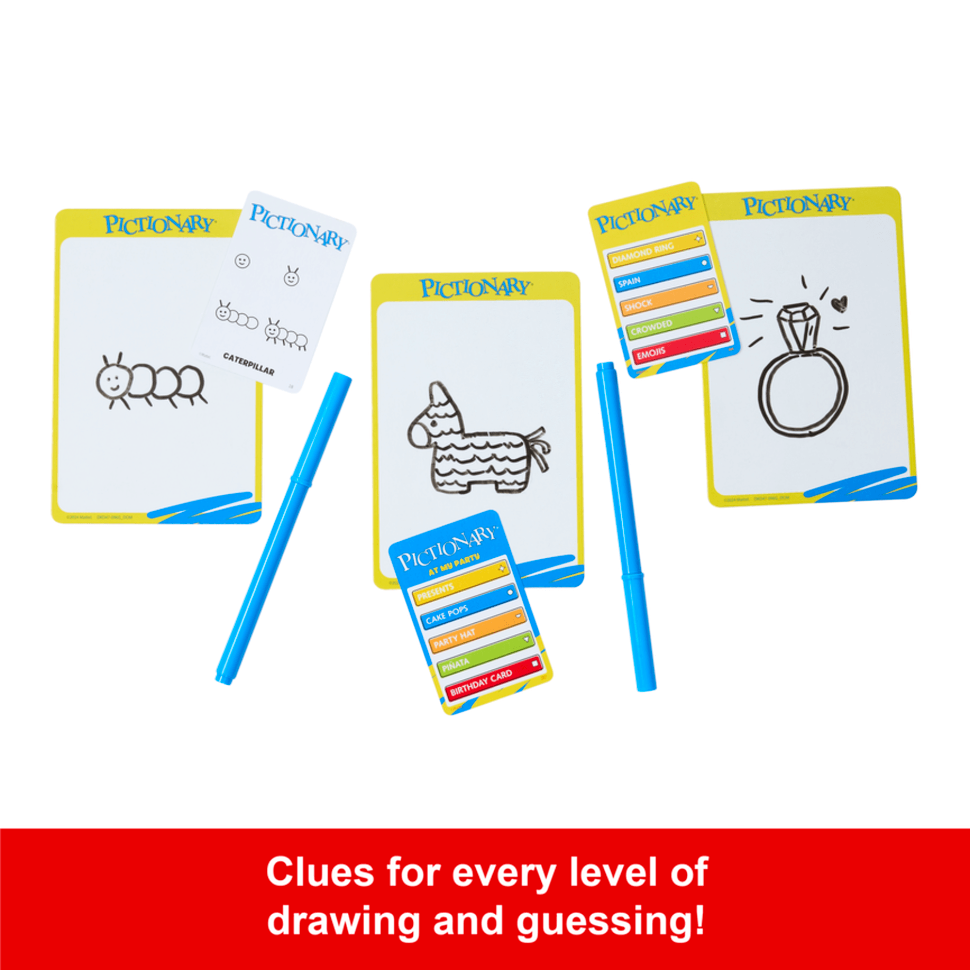 Pictionary Core Refresh Family Board Game