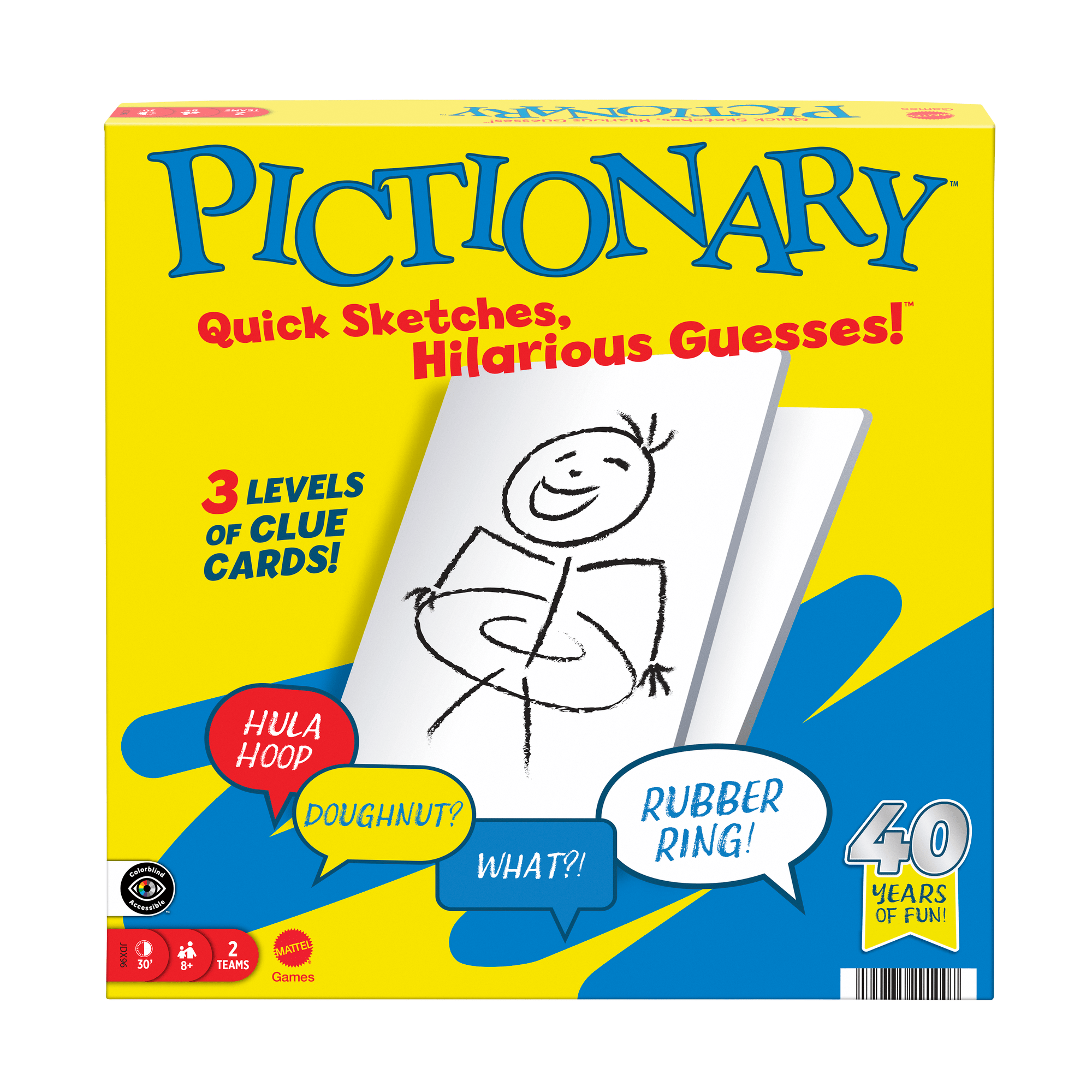 Pictionary Core Refresh Family Board Game