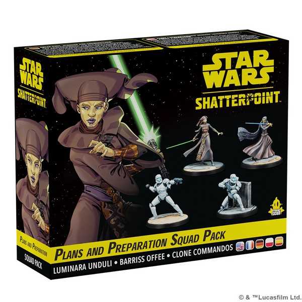Plans and Preparation (General Luminara Unduli Squad Pack): Star Wars Shatterpoint 841333121815
