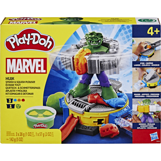 Play-Doh Hulk Smash and Squish 5010996257659