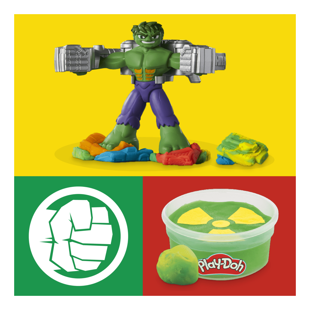 Play-Doh Hulk Smash and Squish 5010996257659