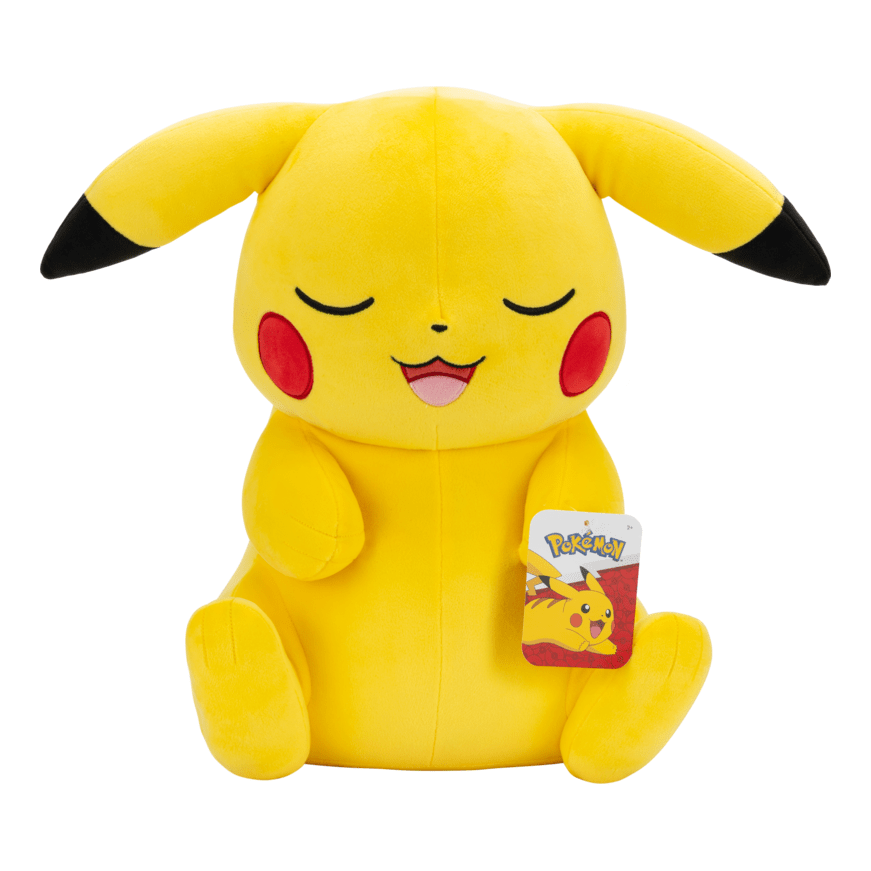 * Pokemon 18in Sleeping Plush Pikachu