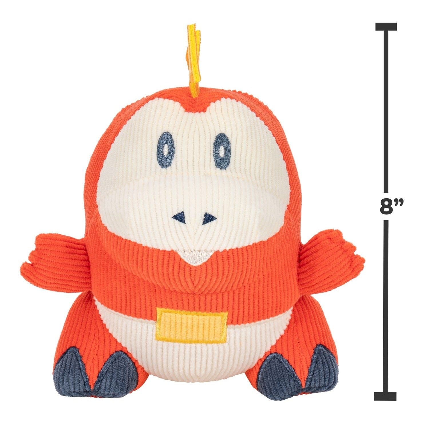Pokemon 8in Corduroy Plush Fuecoco 191726727996