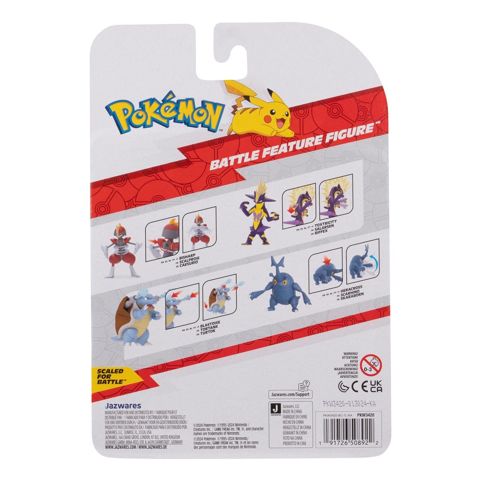 Pokemon Battle Feature Figure Heracross W18 191726508922